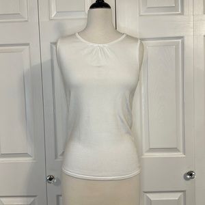 White House Black Market sleeveless sweater